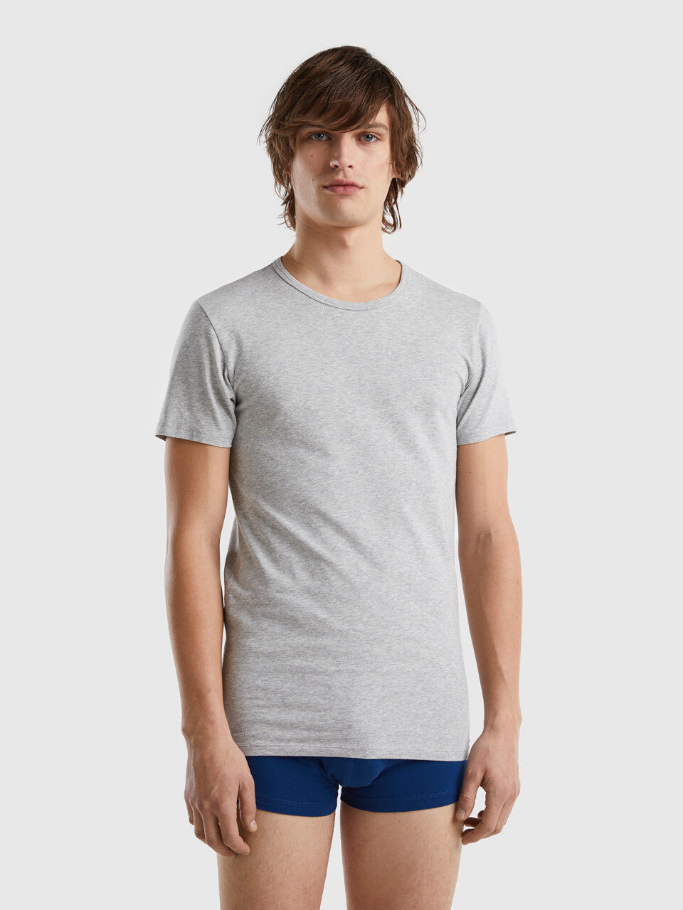 Organic stretch cotton t-shirt